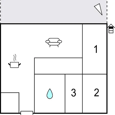 公寓 3 Bedroom Gorgeous In *